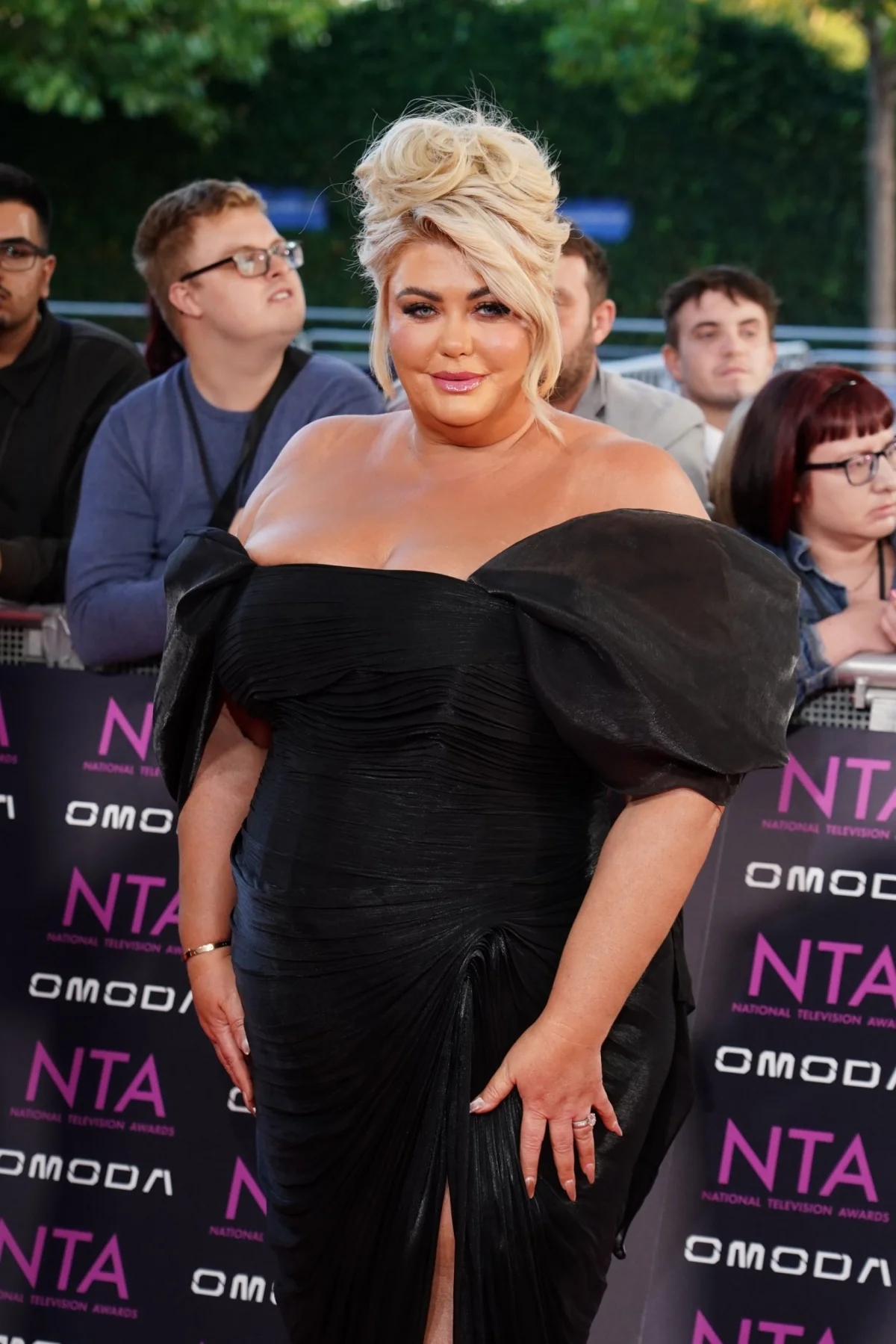 Gemma Collins attends the National Television Awards at the O2 Arena, London.