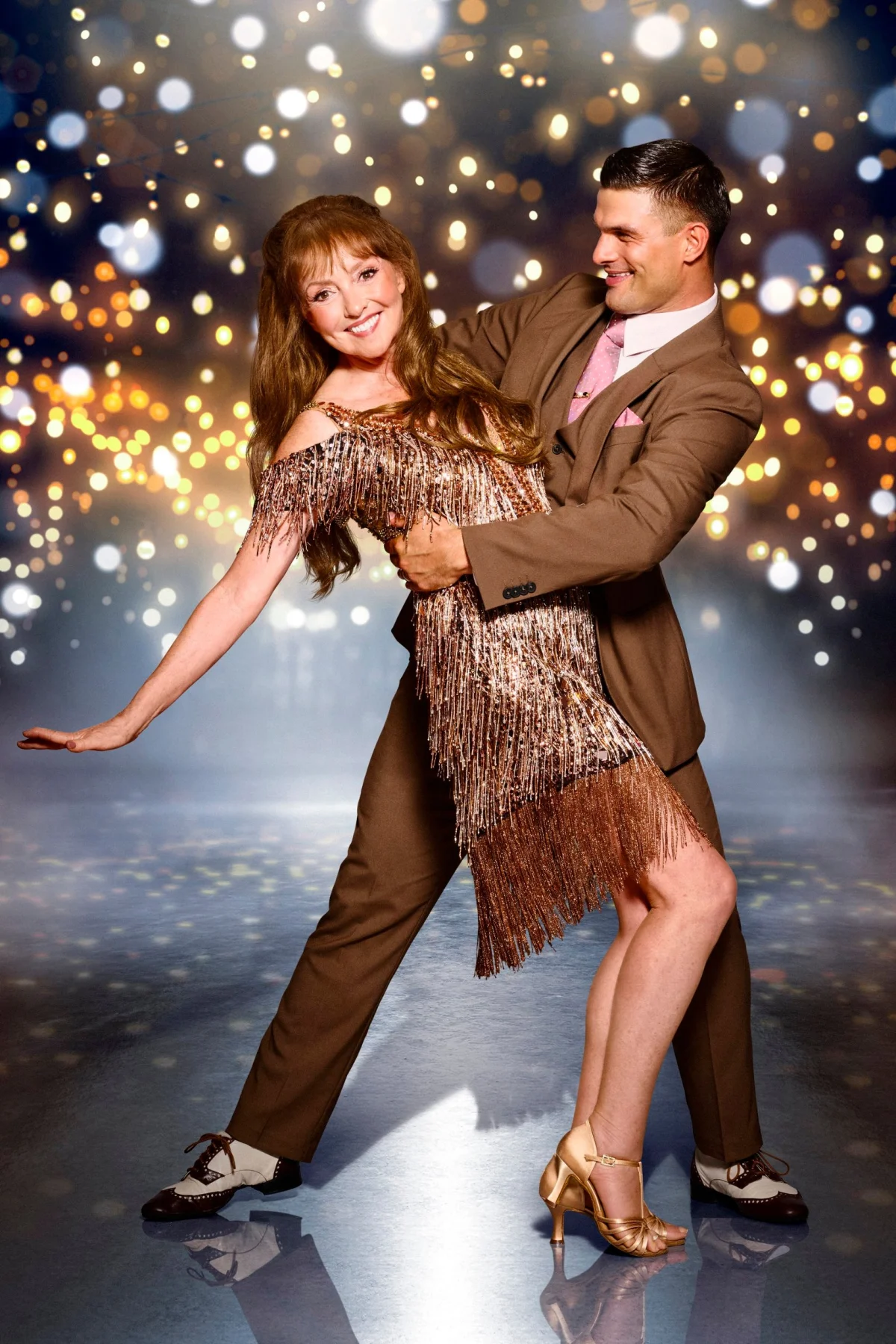 Melanie Walters and Aljaz Skorjanec on Strictly 2026.