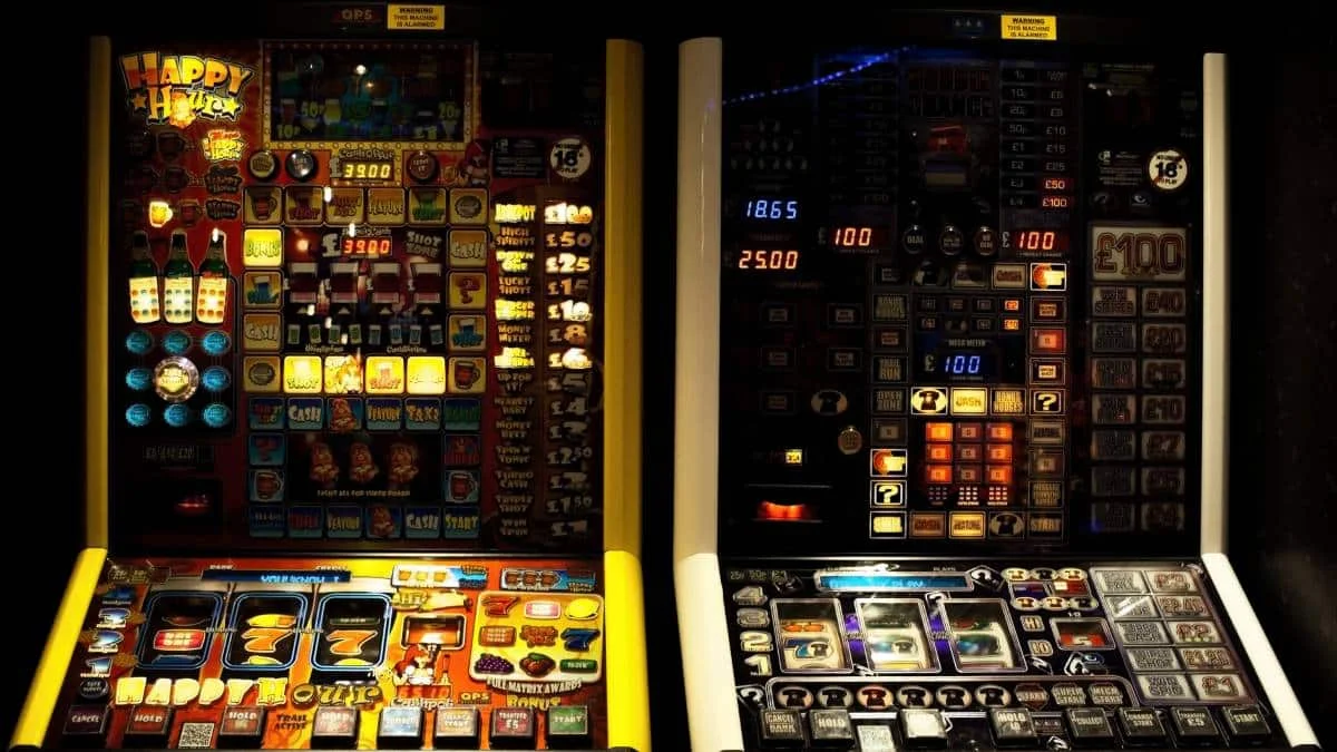 Players using VLT machines at a charitable gaming venue in New Hampshire