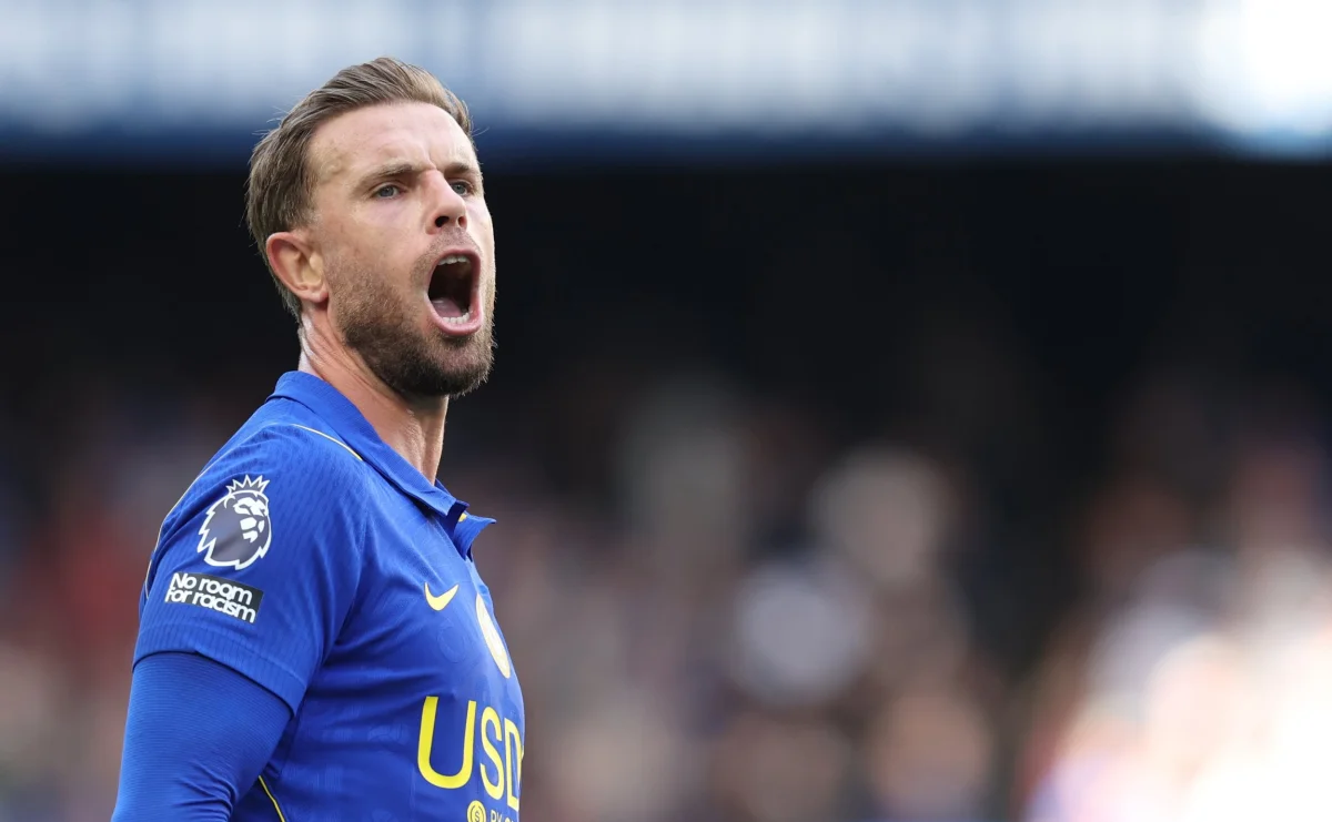 LONDON, ENGLAND - OCTOBER 10: Chelsea's Jordan Henderson during the Premier League 2026/27 match between Chelsea FC and AFC Bournemouth at Stamford Bridge on October 10, 2026 in London, United Kingdom. (Photo by Rob Newell - CameraSport via Getty Images)