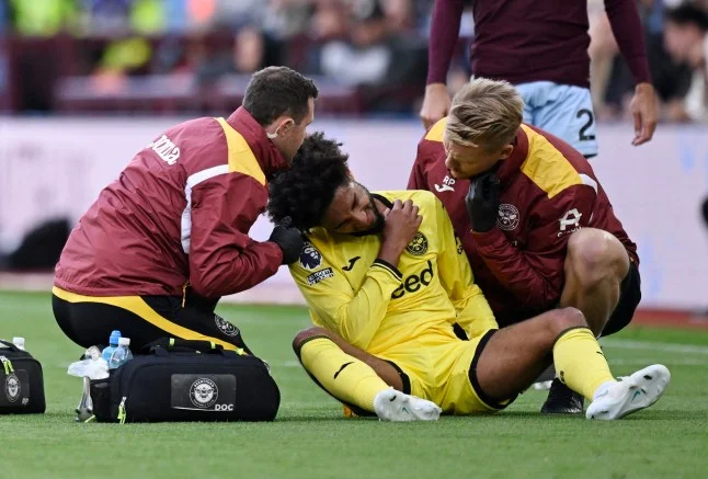 Kevin Schade injury update after Brentford star forced off in Aston Villa draw