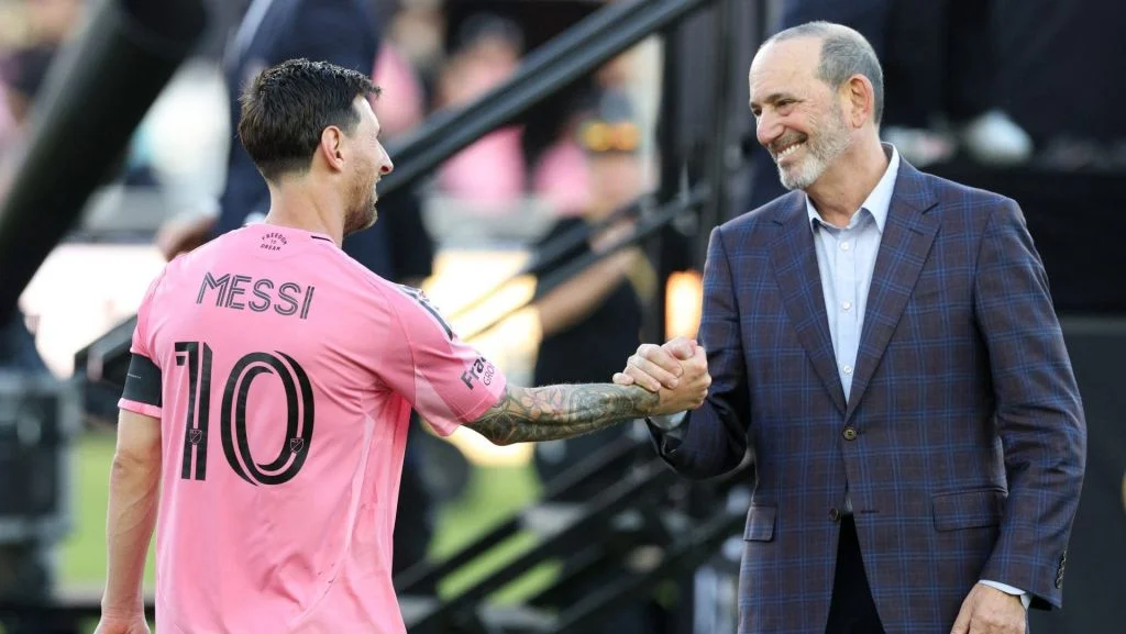 MLS Commissioner Don Garber Deflects on Messi Confrontation